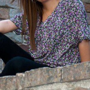 Floral blouse